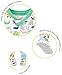 Simple Joys by Carter's Baby Boys' 3-Pack Loose Fit Flame Resistant Fleece Footed Pajamas, Charcoal Superhero/Green Polar Bear/Navy Tiger, 18 Months