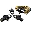 Type-III-Flat-Black-Adjustable-Stainless-Steel-Shackle-For-Paracord-Bracelets