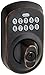Advantage Schlage BE365PLY716 BE365 Plymouth Keypad Deadbolt, Aged Bronze
