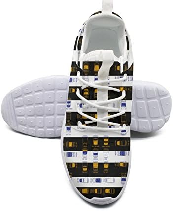 SHTAIYESY Cafe Latte Mens Fashion Sneakers Lightweight Mesh Breathabl Hiking Shoe