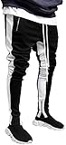 Astellarie Mens Sport Slim Fit Track Pants Running
