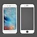 SPARIN iPhone 7 Screen Protector, [Full Coverage] [Bubble Free] Tempered Glass Screen Protector for iPhone 7, iPhone 6S / 6, 4.7 Inch (White)