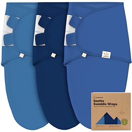 KeaBabies 3pk Organic Baby Swaddles