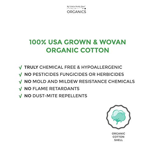 2 Toddler+Pillow+ORGANIC+Cotton+Washable