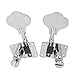 Kmise Chrome 5 String Bass Tuning Pegs Machine Heads Bass Tuners 4R1L