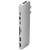 Sanho HyperDrive PRO 8-in-2 Hub for USB-C MacBook Pro - Silver