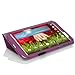 MoKo LG G Pad 8.3 Case - Slim Folding Cover Case with Built-in Hand Strap & Stylus Pen Loop for LG G Pad 8.3 Inch V500/V510 Tablet, PURPLE (With Smart Cover Auto Wake / Sleep)