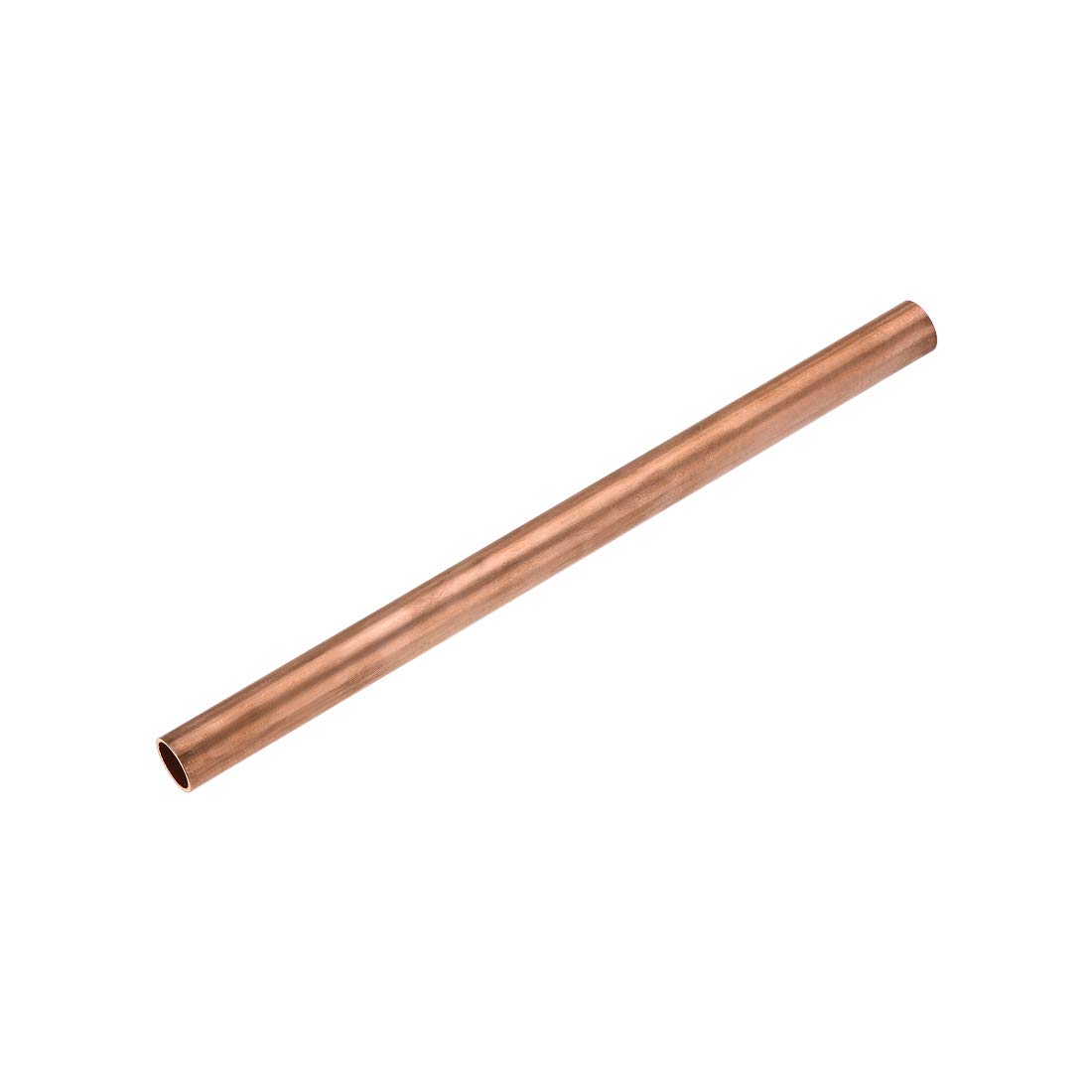 sourcing map Copper Round Tube, 13mm OD 1mm Wall Thickness 200mm Length Straight Pipe Tubing