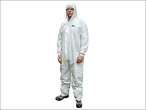 Chemical Splash Resistant Disposable Coverall White Type 5/6 Large