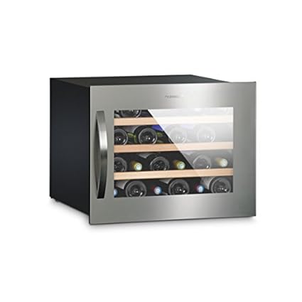 Dometic MaCave S24G, Wein-Kühlschrank für 24 Flaschen, Weintemperierschrank klein +5 °C bis +22 °C, Wein-Klimaschrank mit Gla