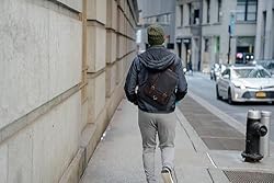 H HIKKER-LINK Anti-Theft Canvas Messenger Bag