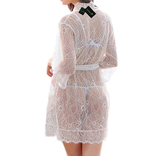Unilove-Sexy-Lace-Lingerie-Night-Dressing-Robe-Chemises-for-Women-Set-of-4