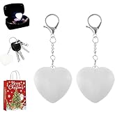 2 Pack Love Wallet Touch Sensing Light, Purse Light Handbag Light for Interior Lighting, Keychain Compatible Bag Illumination Valentines Day Gifts