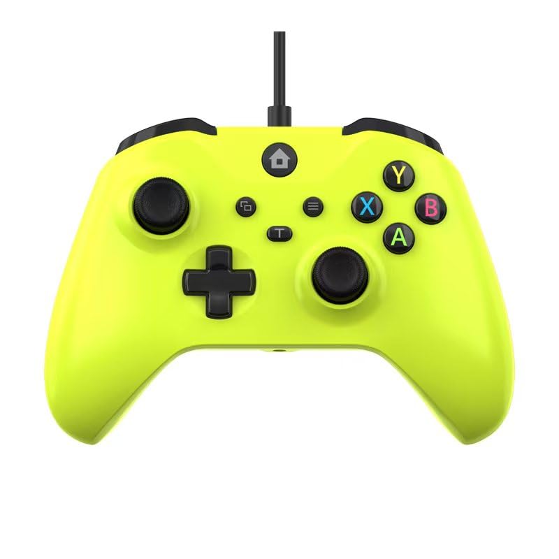 Photo 1 of GMVOX Wired Controller for XBOX-ONE, Gamepad with 3.5mm Audio Jack/Dual Vibration, Support Turbo Function, Compatible with XBOX One&One S&X, XBOX Series S&X, PC, IOS, Android Platforms,Green