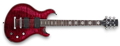 Charvel Desolation DC-2 ST Electric Guitar (Trans Red)