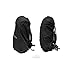 KLOUD City ®Black nylon backpack rain cover for hiking / camping / traveling (Size: M)