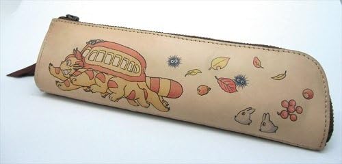 Studio Ghibli Art Leather series My Neighbor Totoro I pen case Cat  New Japan
