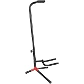 Fender Adjustable Guitar Stand for Acoustic, Electric or Bass Giutar, Guitar Accessories, Collapsible for Easy Transport