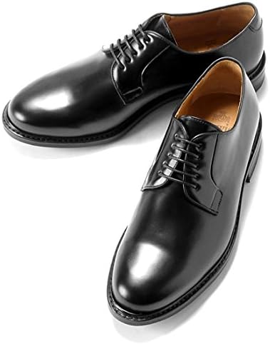 Amazon バーウィック 1707 バインダーカーフ外羽根プレーントゥシューズ 5768 Negro ブラック 8 5 メンズ ビジネスシューズ