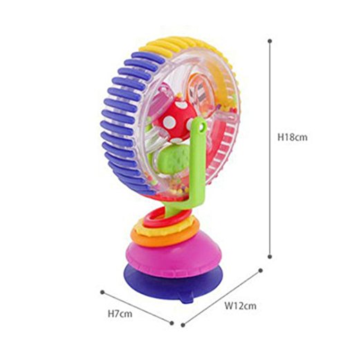 Leegor The Ferris wheel Rotating Windmill Hand Bell For Baby Education Toys