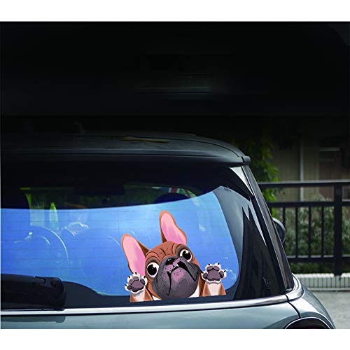 image for Fochutech Car Decals Funny, Dog Decal/Cute Car Stickers, Waterproof Vi