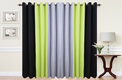 Ringtop Eyelet Curtains Fully Lined 140 Gsm Fabric Plain 3 Tone
