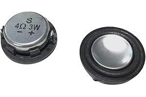 Gorilley Full Range Audio Speaker 28MM Mini Sound Loudspeaker 4 Ohm 3W for DIY Home Theater