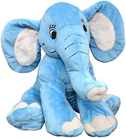stuffed blue elephant for baby