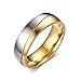 Tianyi Stainless Steel Band Ring Promise Ring Valentine Love Couples Wedding Engagement for Men Size 10