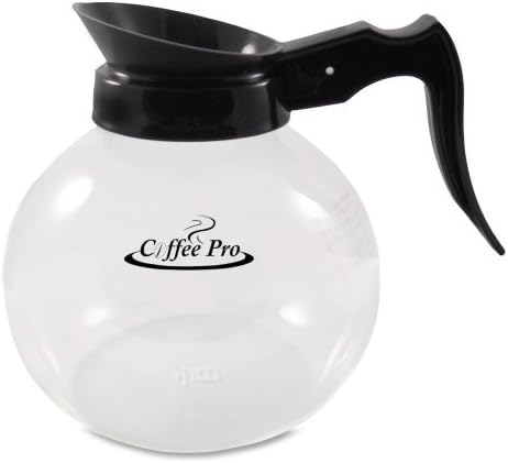 Wholesale CASE of 15 - CoffeePro Glass Coffee Decanter-Glass Decanter, Replacement, Reg, 12 Cup, Clear