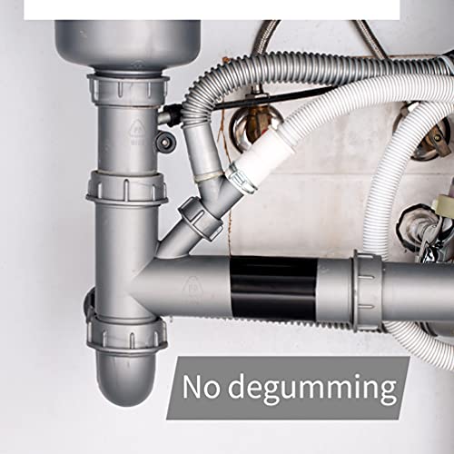 Black Repair Patch Waterproof Patch Seal Tape for Plastic Bucket/Basin, Canopy, Air Bed, Swimming Ring, Tent, etc