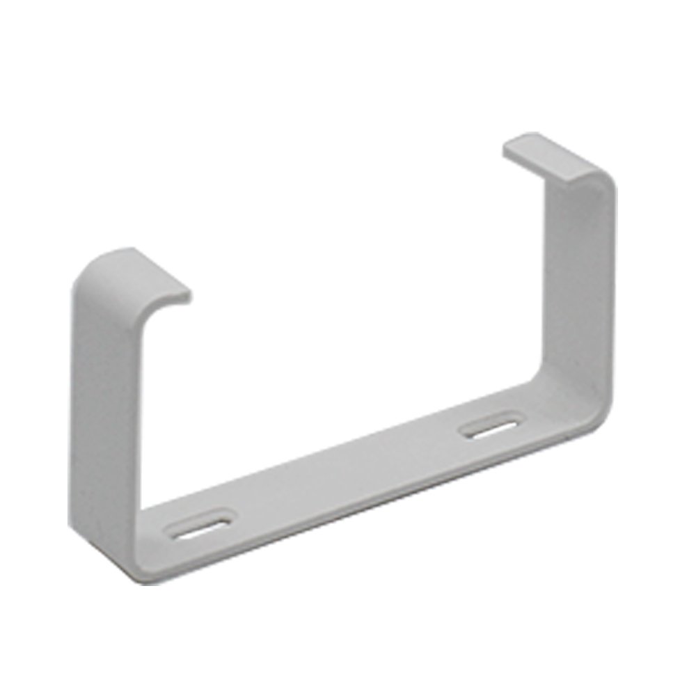 Kair Rectangular Ducting Retaining Clip 110mm x 54mm Support Bracket for Plastic Flat Channel Duct (May Arrive Black)