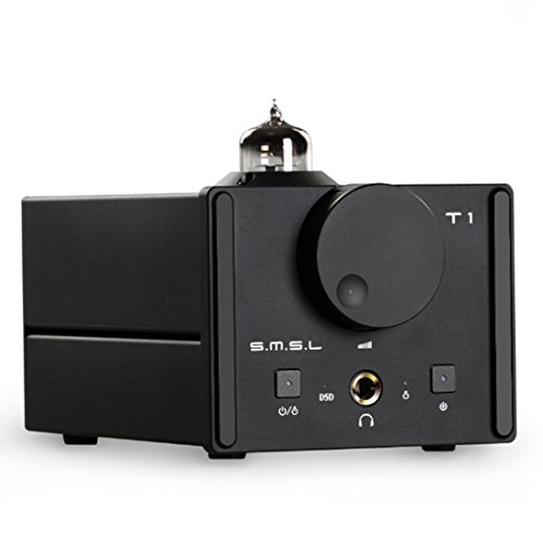 SMSL T1 Tube Headphones Amplifier, DAC Audio Digital to Analog
