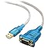 Cable Matters USB to RS-232 DB9 Male Serial Cable 3 Feet