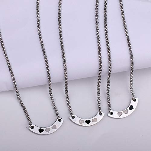 Anlive 3 Best Friend Necklace Keychain Side By Side Or Miles Apart Puzzle Piece Necklace Set Of 3 Amazon Ae