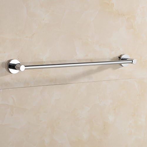 Extended Stainless Steel Double Pole Towel Rack Simple Bathroom Towel Rack Double Towel Bar,Single Bar;90CM