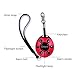 130DB Emergency Personal Alarm Key Chain,iDaye Ladybug-Shaped Safety Guard Supplies,Protection Device with Flash Work for Kids/elderlies/Owls and Adults,Used as a Bag Decoration or Electric Torch