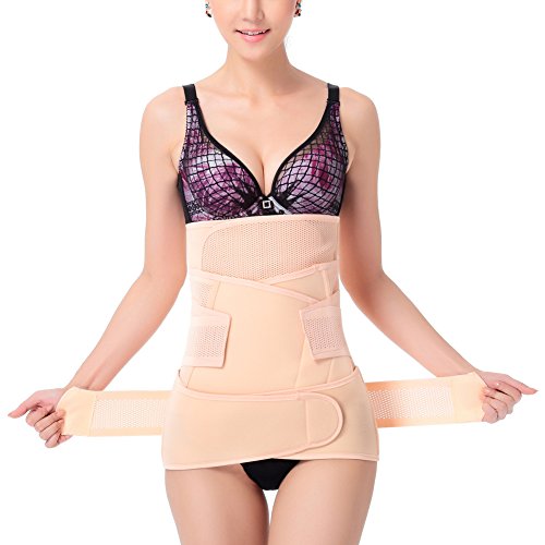 Tusong Women Postpartum Girdle Corset Recovery Belly Band Wrap Belt - 3 in 1 Tusong Women Postpartum Girdle Corset Recovery Belly Band Wrap Belt - 3 in 1