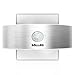 SOLLED Motion Sensor LED Wall Sconce Night Light - Luxury Aluminum Design Rechargeable Stick Anywhere - Suitable for Hallway, Pathway, Staircase, Garden, Wall