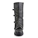 Funtasma Women's Gotham-105, Black Distressed Polyurethane, 13