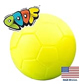 POOF 7.5 Inch Foam Soccer Ball in Assorted Solid Colors