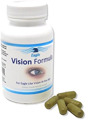 Vision Formula | Improved, Clear, and Healthy Vision | Superior Ocular Function| Macular Eye Health - 60 Capsules