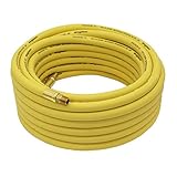 Goodyear 50' x 3/8" Rubber Air Hose Yellow 250 Psi