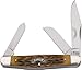 Boker 11CI0726 Cinch Stockman Knife with High Carbon Stainless Steel Blade, Brown