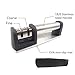Waypower Knife Sharpeners,Stainless Steel Handle Fine And Coarse Dual,Black color
