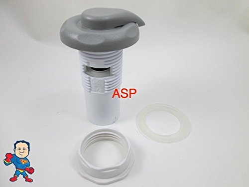 Air Control Valve 5 Scallop New Style Gray 1" Spa Hot Tub Universal Video How To