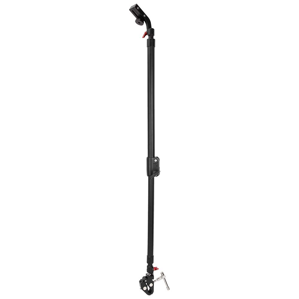 Entatial Camera Slider Tripod Rods Aluminium Alloy Portable Camera Video Slider Support Tripod Rods Black Universly Applicable Adjustable Slider Support Rods with 1/4 Screw