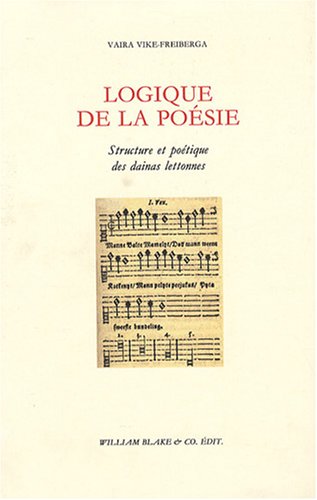 Logique de la poésie