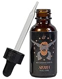 SIERRA Beard Oil for Soft, Clean, Attractive Facial Hair - Stops Dandruff, Tames Beard, & Smells Great - Includes Jojoba, Avocado, Sweet Almond, Apricot, & Grapeseed Oil - 1oz - Beard & Glory