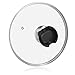 6 Quart Instant Pot Lid – 9in Universal Clear Pressure or Slow Cooker Cover | Instapot 6qt Accessory Duo, Plus, Ultra | Tempered Glass & Stainless Steel Lip | Spoon Holding Knob